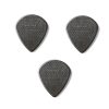 Dunlop Nylon Max Grip Jazz III Black Nylon Guitar Picks,3 pc pack