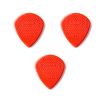 Dunlop Nylon Max Grip Jazz III Red Nylon Guitar Picks,3 pc pack-1
