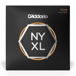 D’Addario NYXL 1046 Nickel Plated Electric Guitar Strings, Regular Light,10-46-1