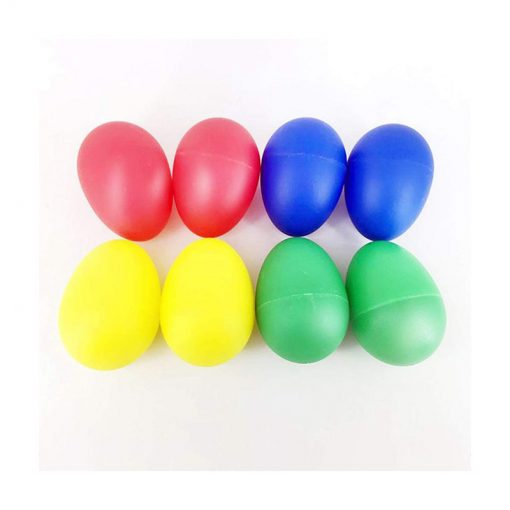 Playful Plastic Percussion Musical Maracas Egg Shakers -1