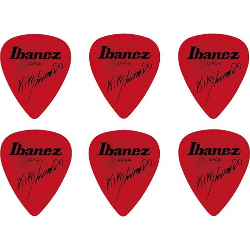 Ibanez B1000KL-RD Kiko Loureiro Guitar Pick Set,Red, 6pcs-02