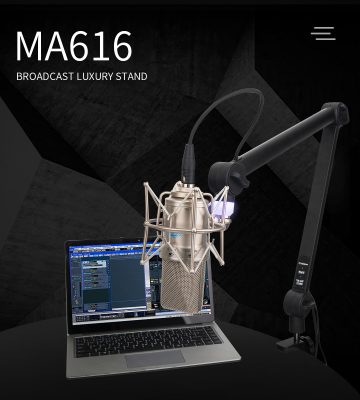 Alctron MA616 Luxury Recording-Broadcasting Mic Stand07