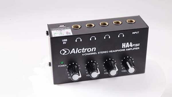 Alctron Mini 4-channel headphone amplifier-07