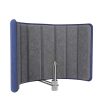 Alctron VB660 Acoustic diffuser screen, Portable Vocal Booth-01