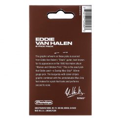 Jim Dunlop EVHP08 EVH 5150 Max-Grip Guitar Pick, 6-Pack -05