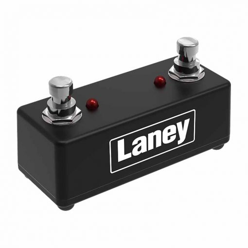 Laney Dual Foot Switch Mini pedal, LED status lights with Removable Lead-01