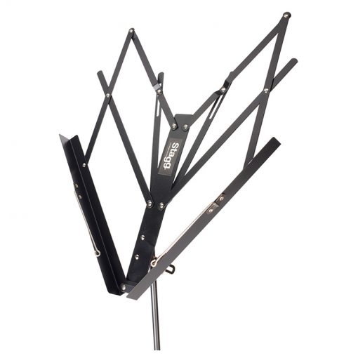 Stagg MUS-A25 Black 3 Sections Music Stand-05