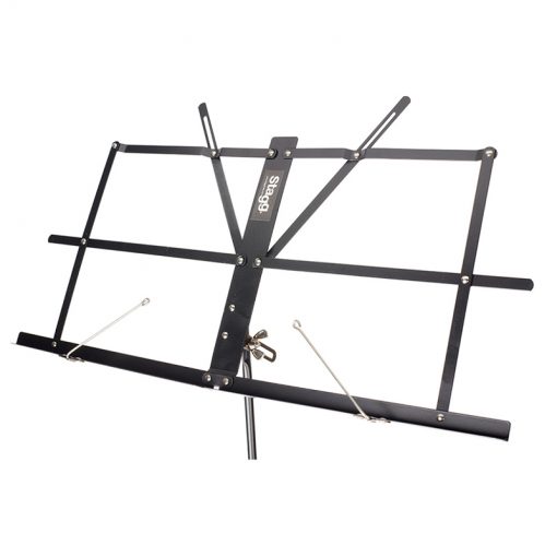 Stagg MUS-A25 Black 3 Sections Music Stand-06