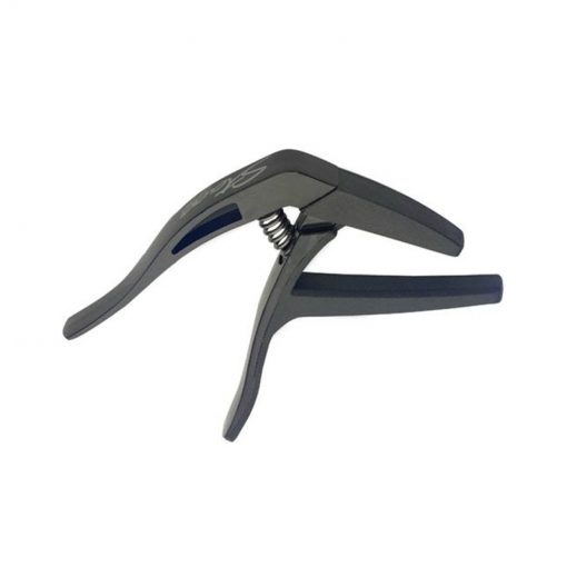 Stagg SCPX-CU BG Curved Trigger Capo for Acoustic Electric Guitar, BK-02