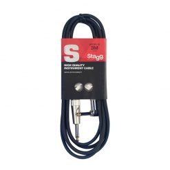 Stagg SGC3PL DL S-Series Instrument Guitar cable, 3m (10ft)-01
