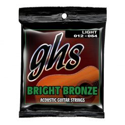 GHS BB30L Bright Bronze, 80-20 Acoustic Guitar Strings, Light (012-054)-02