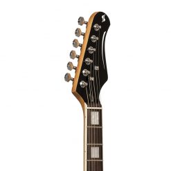Stagg SES-60 WHB Electric Guitar with Solid Alder Body-05