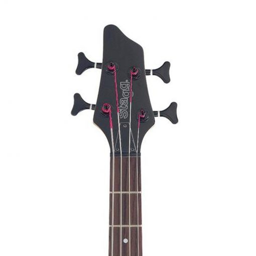Stagg BC300-BK 4-String Fusion Electric Bass guitar, Black-04