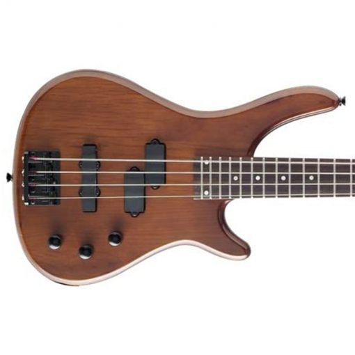 Stagg BC300-WS 4-String Fusion Electric Bass guitar, Walnut Satin-02