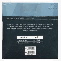 Stagg CL-NT-AL Nylon and Silver-Plated Wound Set of Strings for Classical Guitar-02