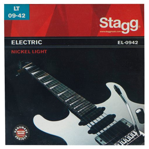 Stagg EL-0942 Nickel Plated Steel Set of Strings for Electric Guitar-01