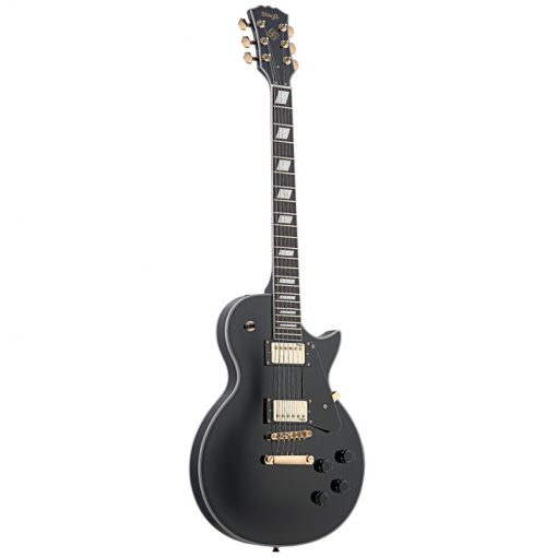 Stagg L400-BK Classic Rock L Eectric Guitar, Black-01