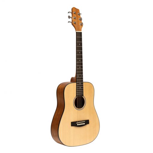 Stagg SA25 SPRUCE Travel Acoustic Guitar, Natural-01