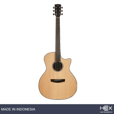 Hex Hive GA100CE M Cutaway Acoustic-Electric Guitar-04