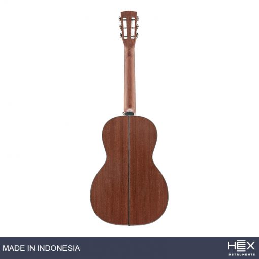 Hex P300SB G (Sunburst) Parlor Acoustic Guitar with Standard Gig Bag-02