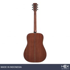 Hex Sting D300 M Acoustic Guitar with Standard Gig Bag-05