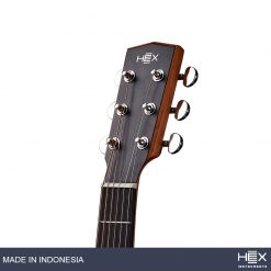 Hex Sting D300 M Acoustic Guitar with Standard Gig Bag-10