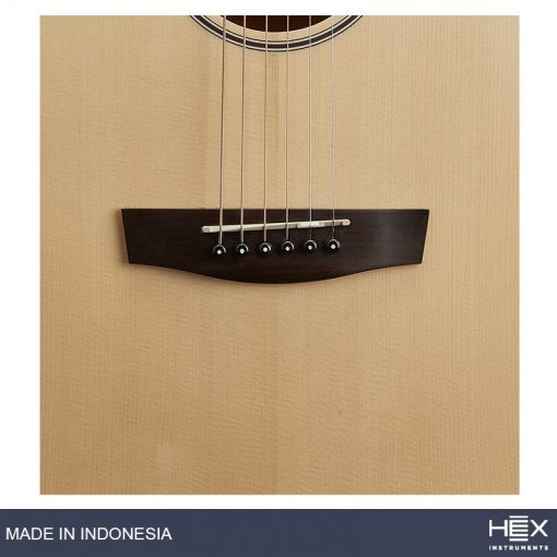 Hex Sting GA200CE M Cutaway Acoustic-Electric Guitar-07