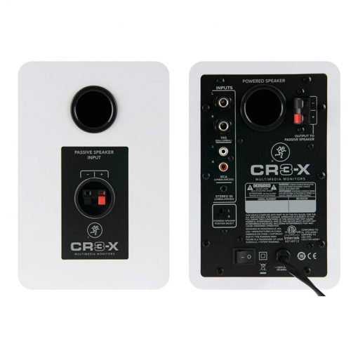 Mackie CR3-XBTLTD-WHT 3-Inch Multimedia Monitor Speakers with Bluetooth , Pair-03