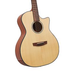 Hex Hornet GA400CE G Cutaway Acoustic-Electric Guitar with Standard Gig Bag-16