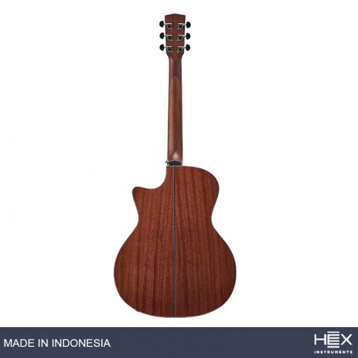 Hex Hornet GA400CE M Cutaway Acoustic Electric Guitar -03