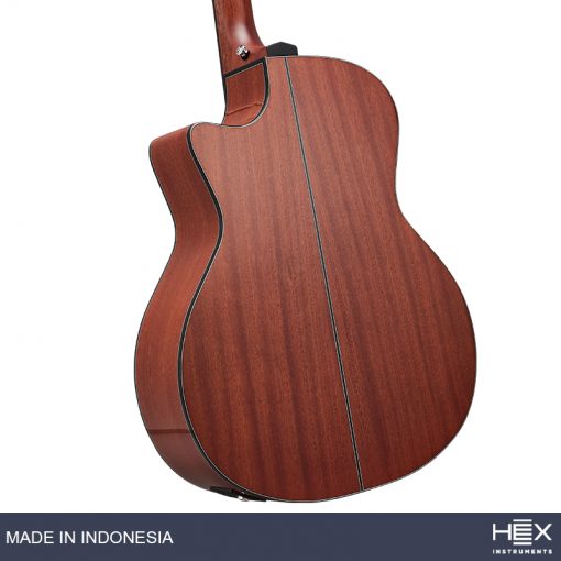 Hex Hornet GA400CE M Cutaway Acoustic Electric Guitar -05