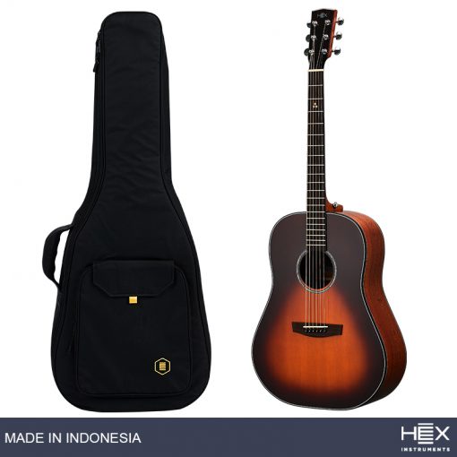 Hex Sting SJ300VB G Acoustic Guitar with Standard Gig Bag-01