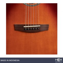 Hex Sting SJ300VB G Acoustic Guitar with Standard Gig Bag-07