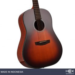 Hex Sting SJ300VB G Acoustic Guitar with Standard Gig Bag-08
