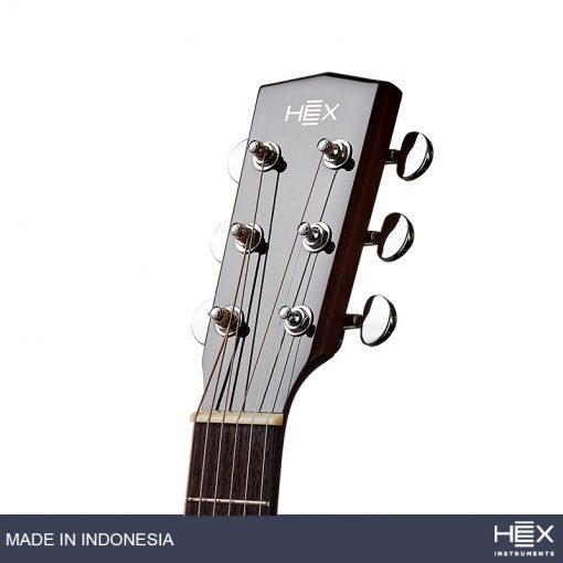 Hex Sting SJ300VB G Acoustic Guitar with Standard Gig Bag-09