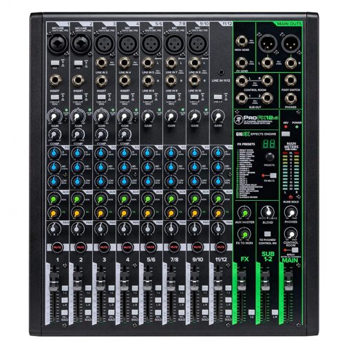 Mackie ProFX12v3 12-channel Mixer with USB and Effects-02