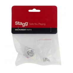 Stagg SP-IJLP-CH Les Paul Ferrule Jack Chrome-02