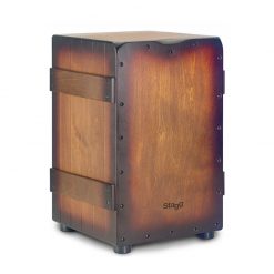 Stagg CAJ-CRATE-SBB Cajon Drum , Sunburst-02