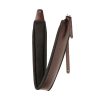 Stagg SLPL-BUCKLE BRW Brown Padded Leather Guitar Strap with Chrome Buckle-01