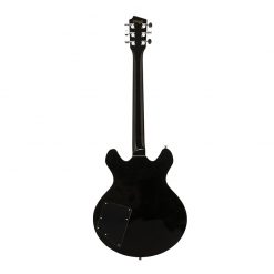 Stagg Silveray 533 Chambered Maple Body Electric Guitar, Black-03