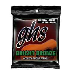 GHS BB10U Bright Bronze Acoustic Guitar Strings, Ultrs Light (.010-.046)-01
