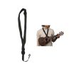 Ukulele Strap, Black-01