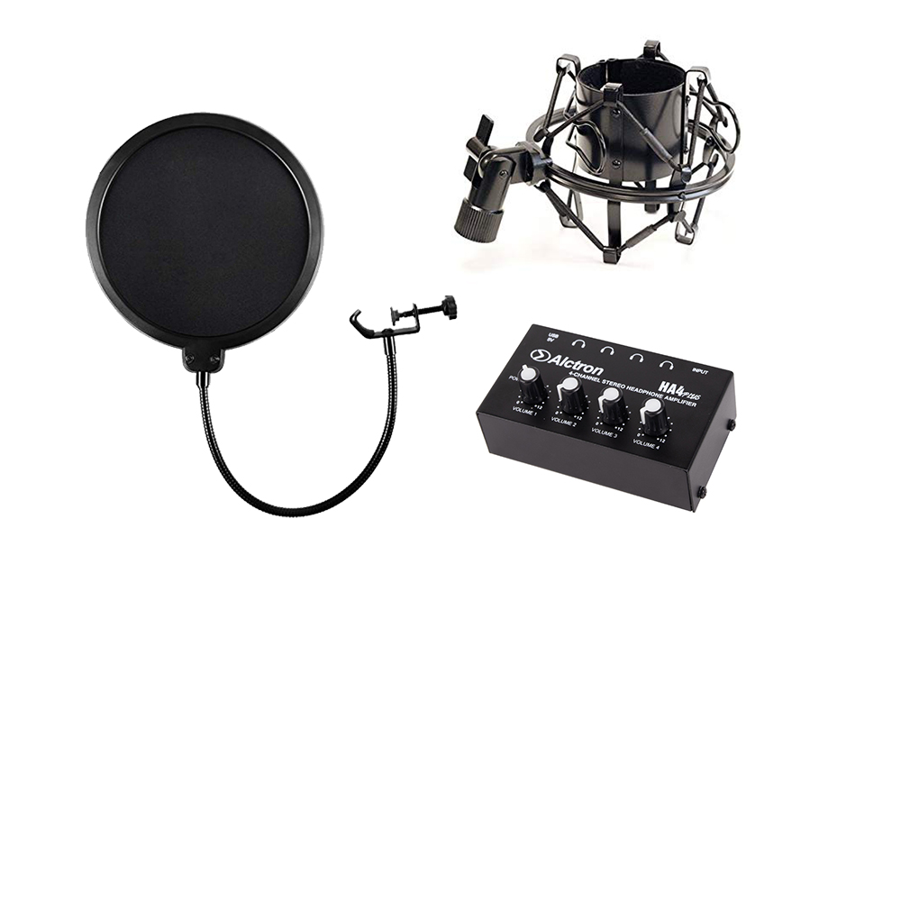 Buy Audio Accessories in Nepal | Mic Stand, Pop Filter & Shock Mounts