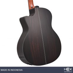 Hex Hornet GA450CE G Cutaway Acoustic-Electric Guitar with Standard Gig Bag-05