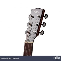 Hex Hornet GA450CE G Cutaway Acoustic-Electric Guitar with Standard Gig Bag-06