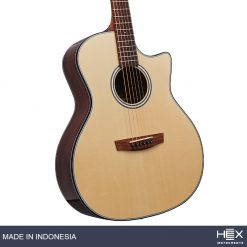 Hex Queen GA500CE G Cutaway Acoustic-Electric Guitar with Standard Gig Bag-07