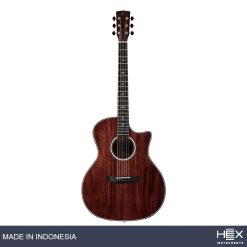 Hex Queen GA520CE G Cutaway Acoustic-Electric Guitar with Standard Gig Bag-02