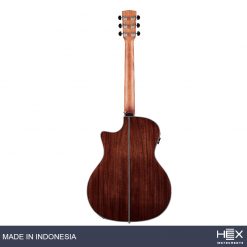 Hex Queen GA520CE G Cutaway Acoustic-Electric Guitar with Standard Gig Bag-03