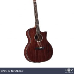 Hex Queen GA520CE G Cutaway Acoustic-Electric Guitar with Standard Gig Bag-05