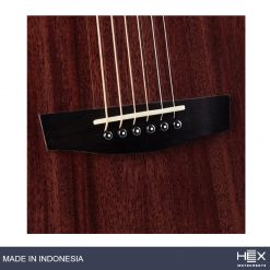 Hex Queen GA520CE G Cutaway Acoustic-Electric Guitar with Standard Gig Bag-06